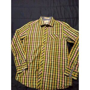 Tommy‎ Bahama Shirt Island Modern Fit Mens Size Medium Multicolor Button Down B5